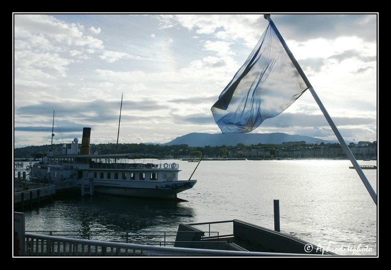 105 Une ambiance du petit matin sur la rade